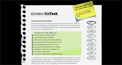 Desktop Screenshot of gardensontask.com